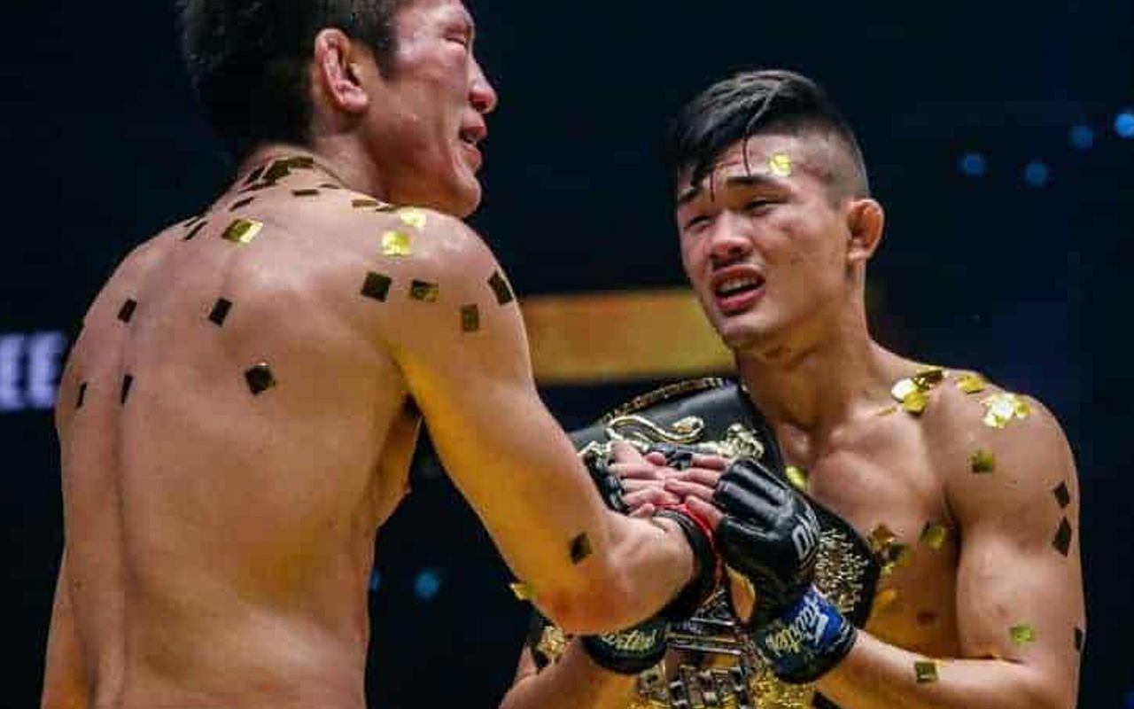 Shinya Aoki and Christian Lee [Photo Credit: ONE Championship]