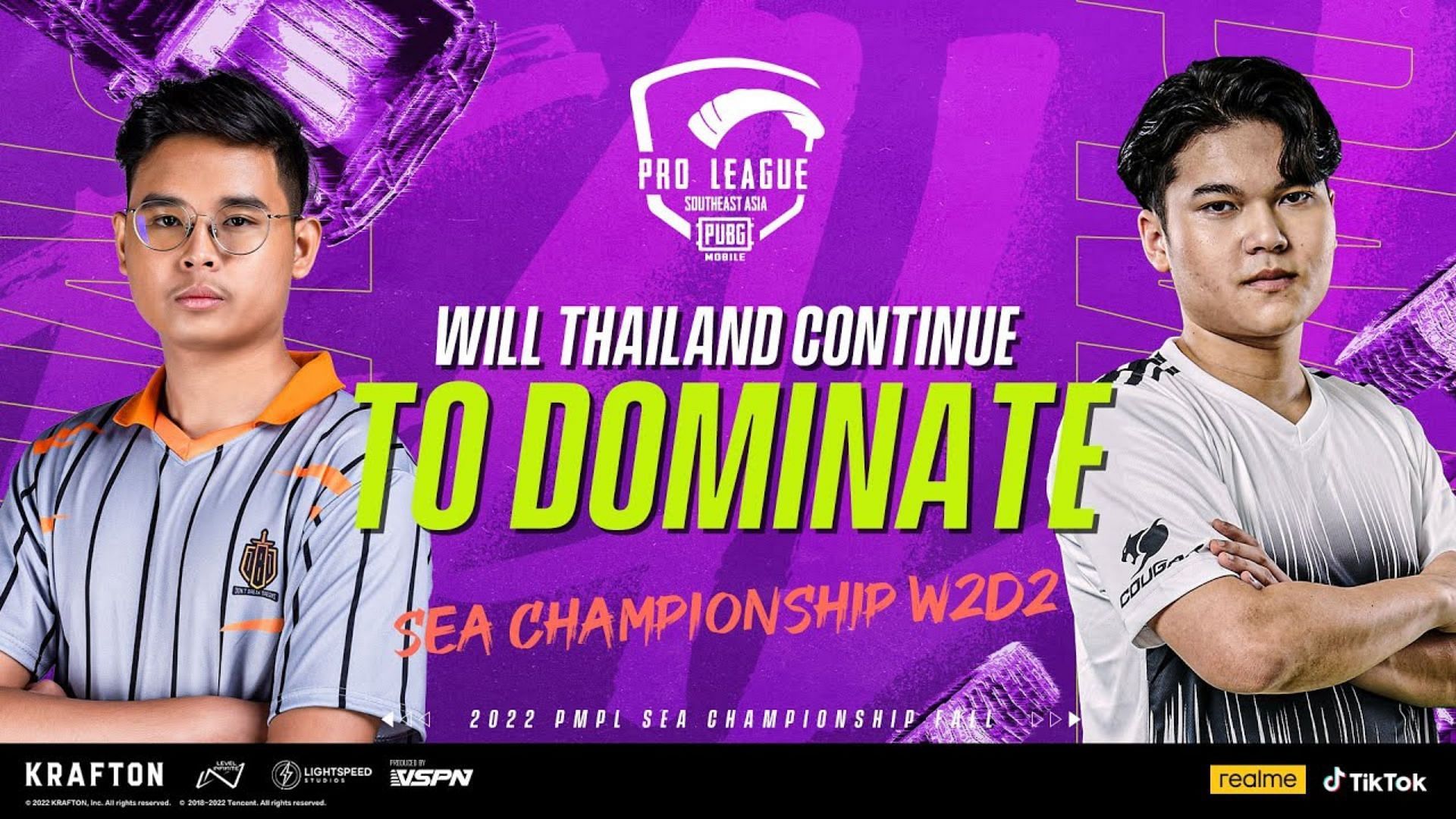 PMPL SEA Championship Week 2 Day 2 completed (Image via PUBG Mobile)