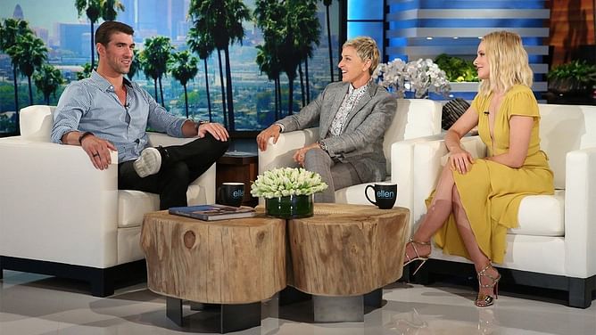 Watch: What happened when Michael Phelps, John Oliver, & Kristen Bell played 'Foot Flickers'