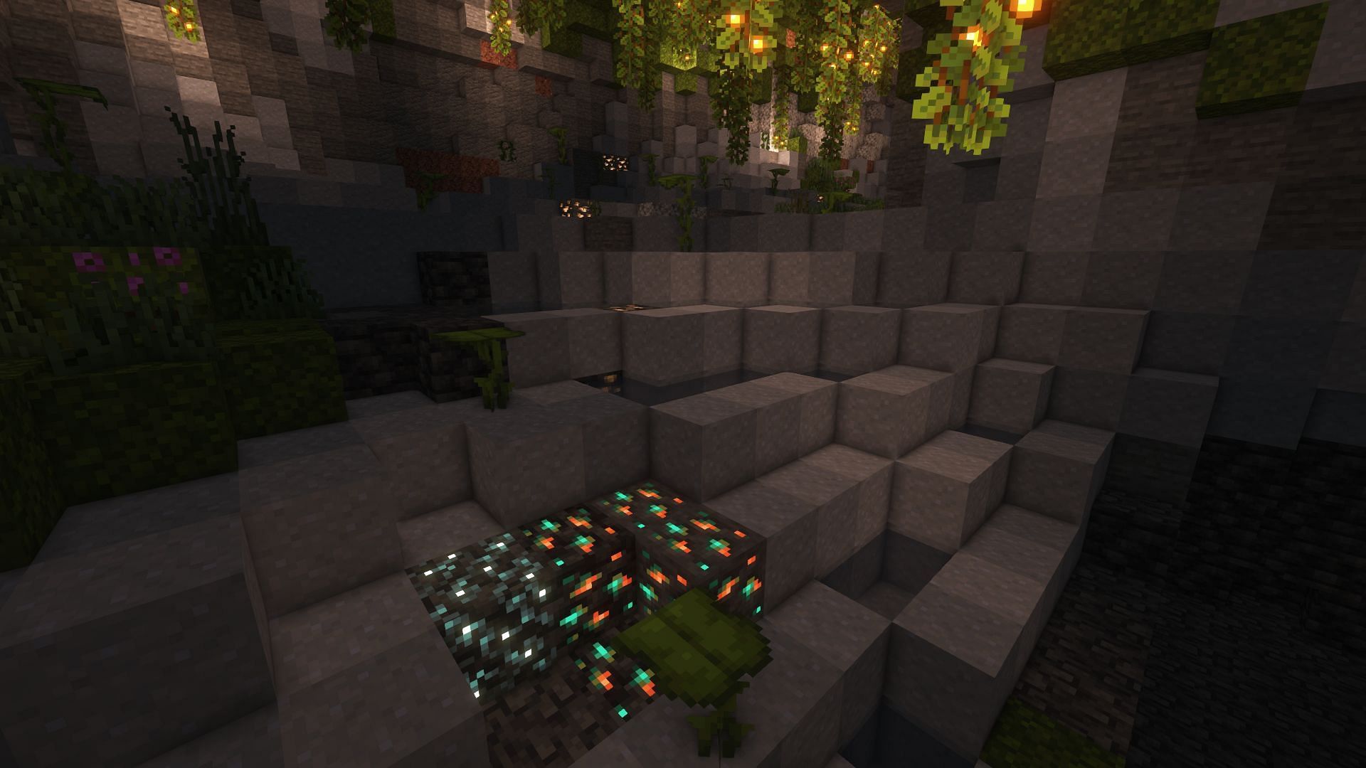 Ores and best height level for finding them (Image via Mojang)