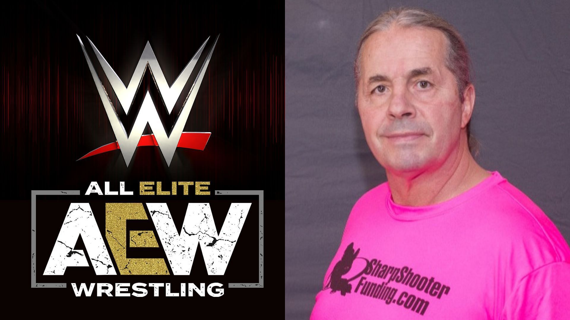 Bret Hart was recently spotted with an AEW and a former WWE star