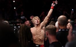 "Gives me goosebumps watching that back" - Paddy Pimblett reminisces English singer Jamie Webster getting him on stage in front of 100,000 Liverpool fans in Paris
