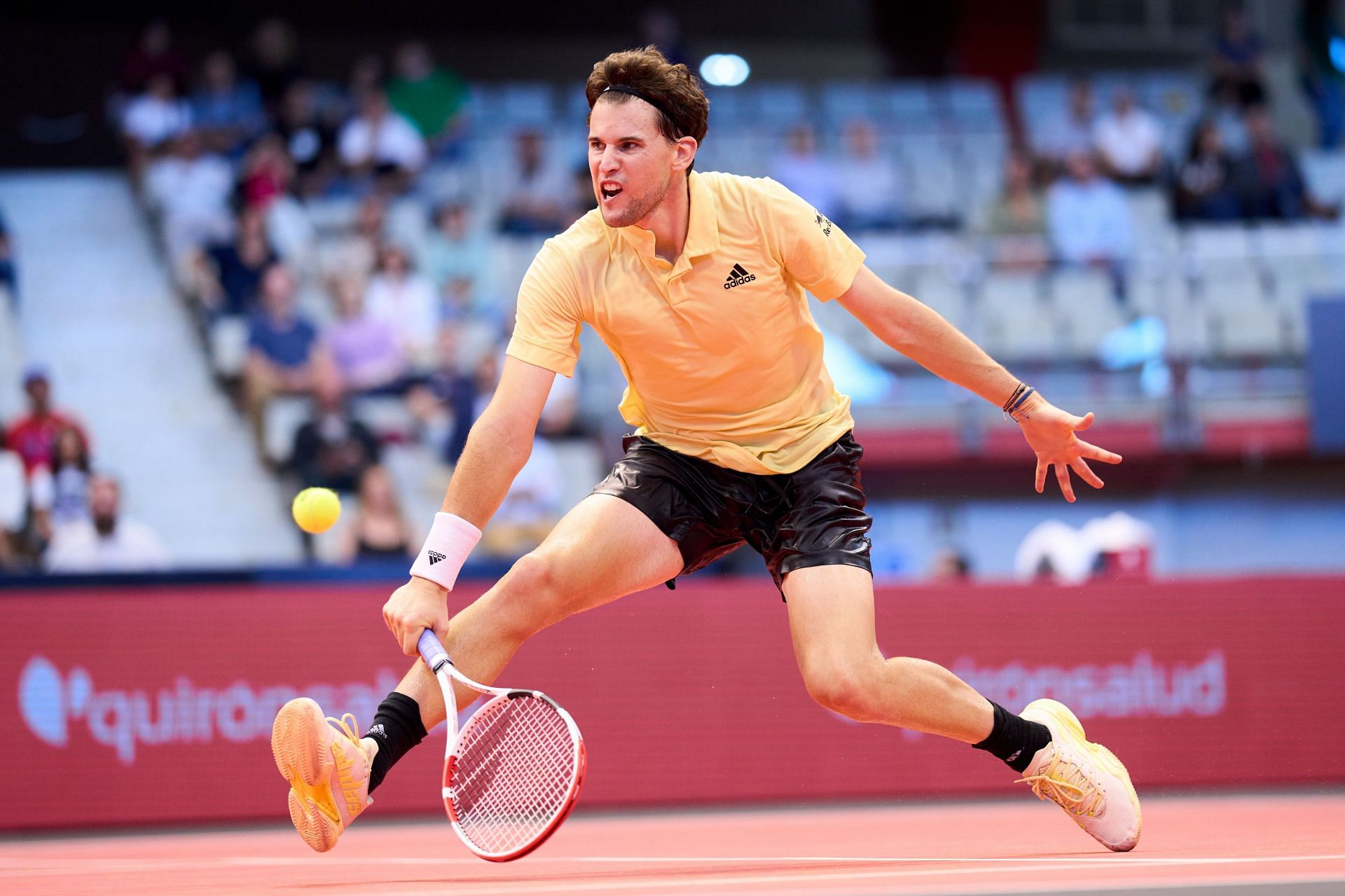 Dominic Thiem at the 2022 Gijon Open.