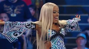 "You're not even in my tax bracket" - Zelina Vega fires back at fellow SmackDown star who claims she isn't really blonde