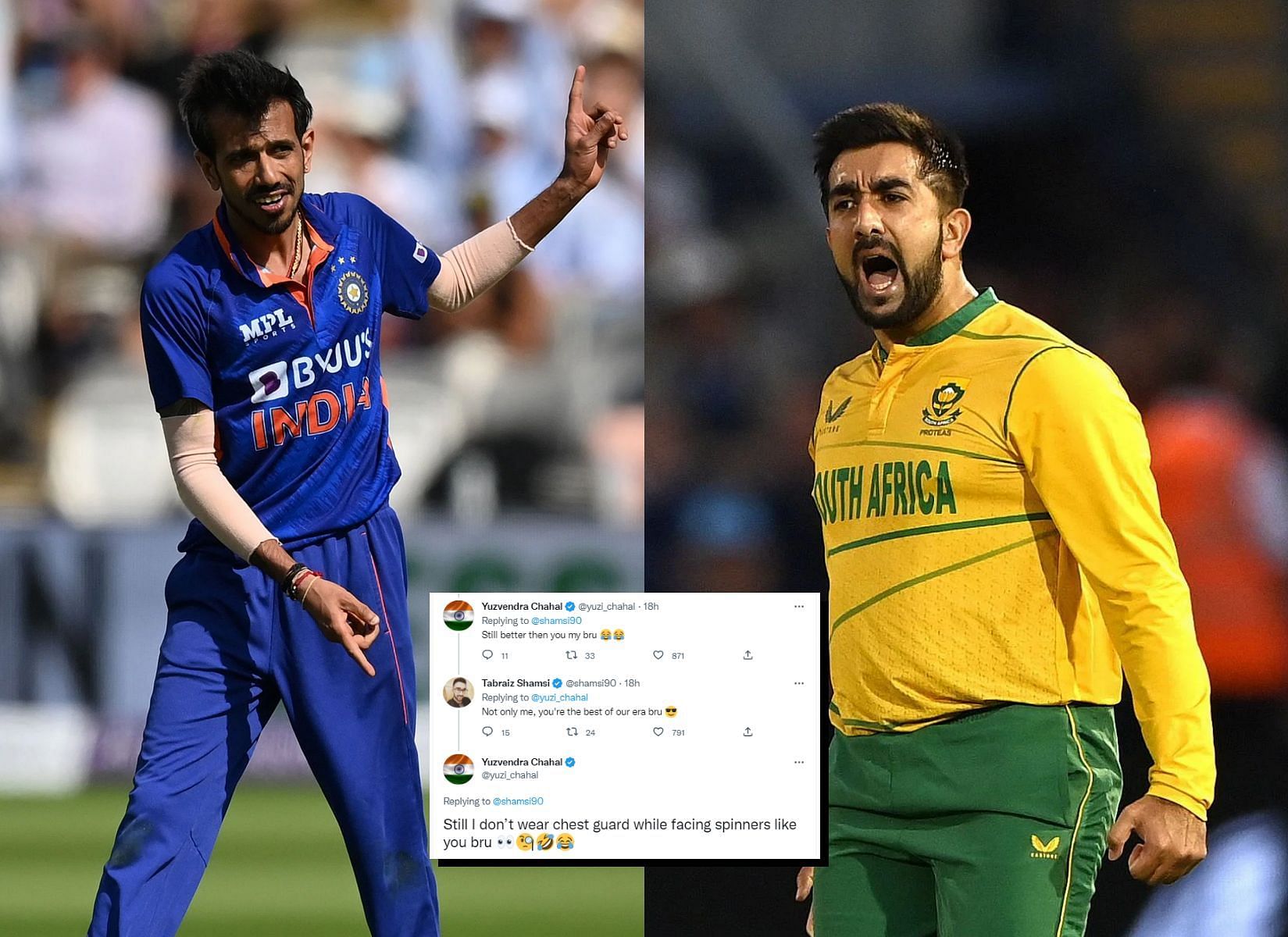 Yuzvendra Chahal, Tabraiz Shamsi, T20 World Cup 2022