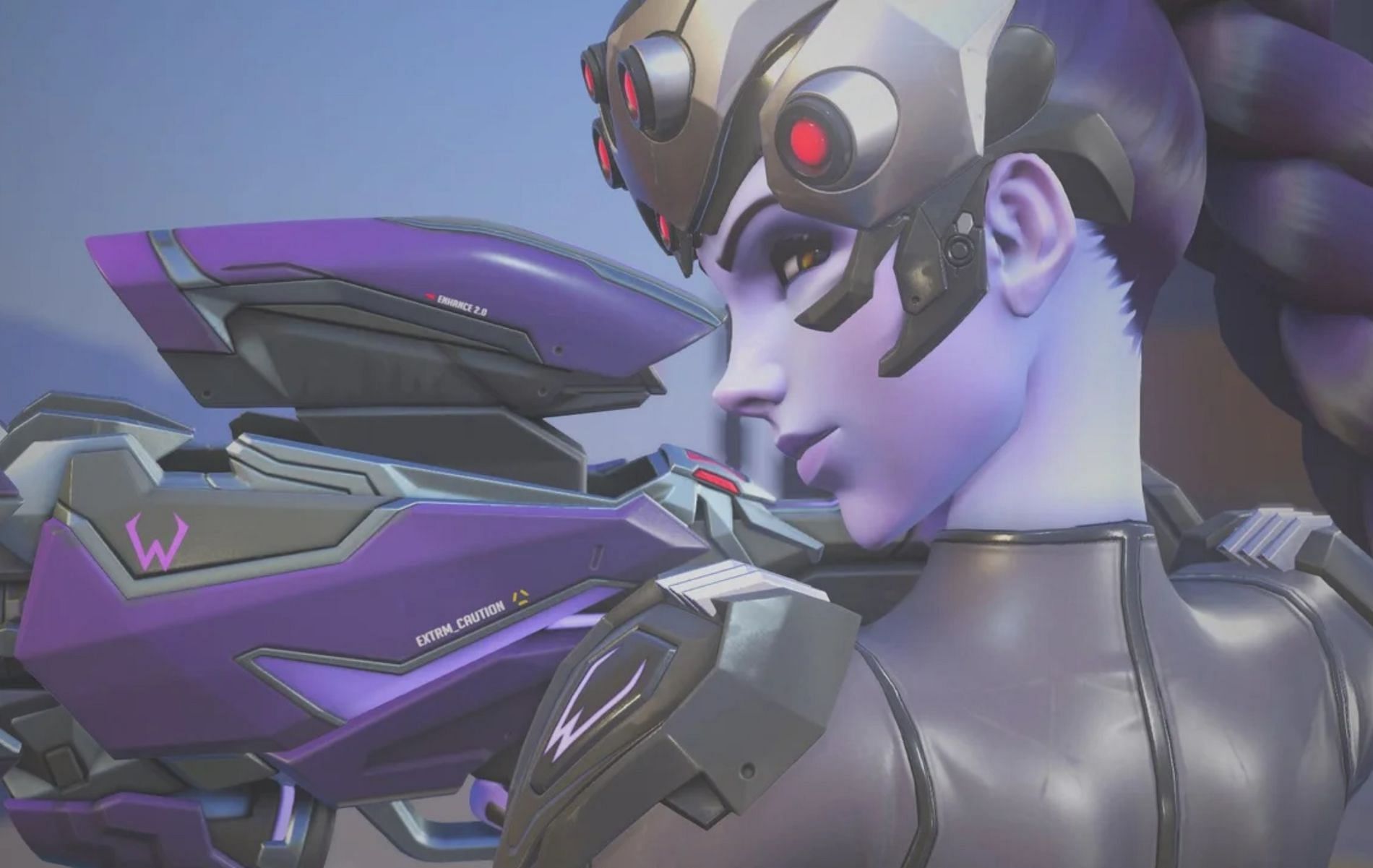 Widowmaker can kill heroes peeking out of safety (Image via Blizzard Entertainment)