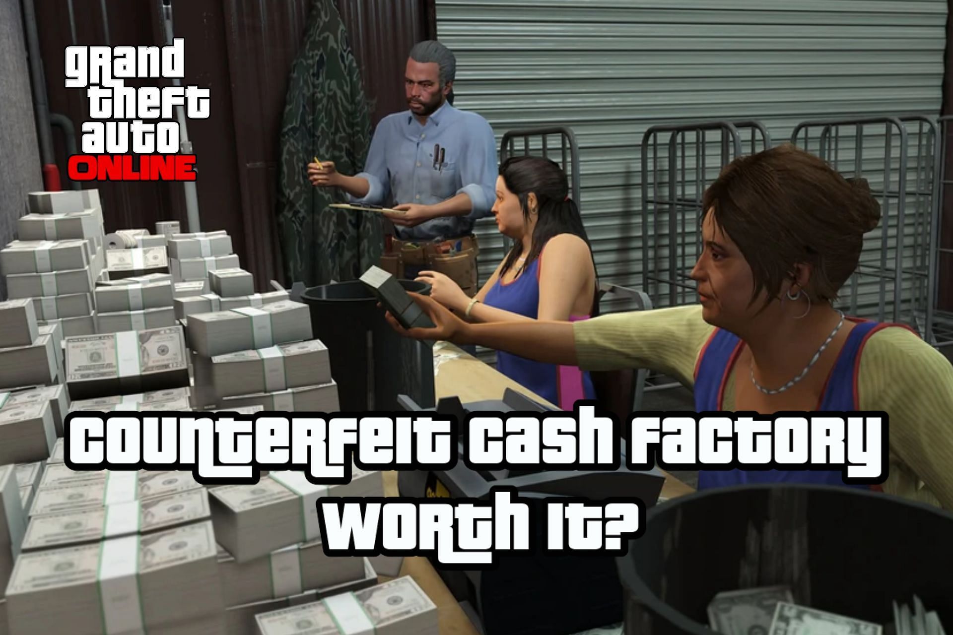 Reasons why GTA Online players should invest in the Counterfeit Cash Factory (Image via Sportskeeda)