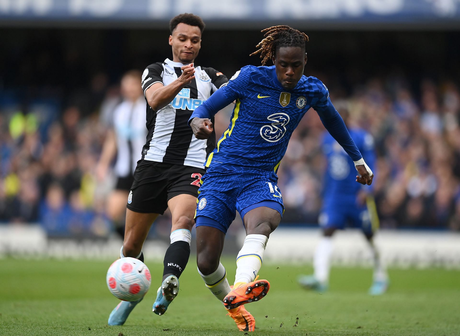 Trevoh Chalobah (right) has gone from strength to strength at Stamford Bridge.