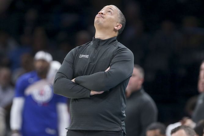 LA Clippers coach Tyronn Lue not impressed with team after fourth consecutive loss: "We are not a very good basketball team right now"