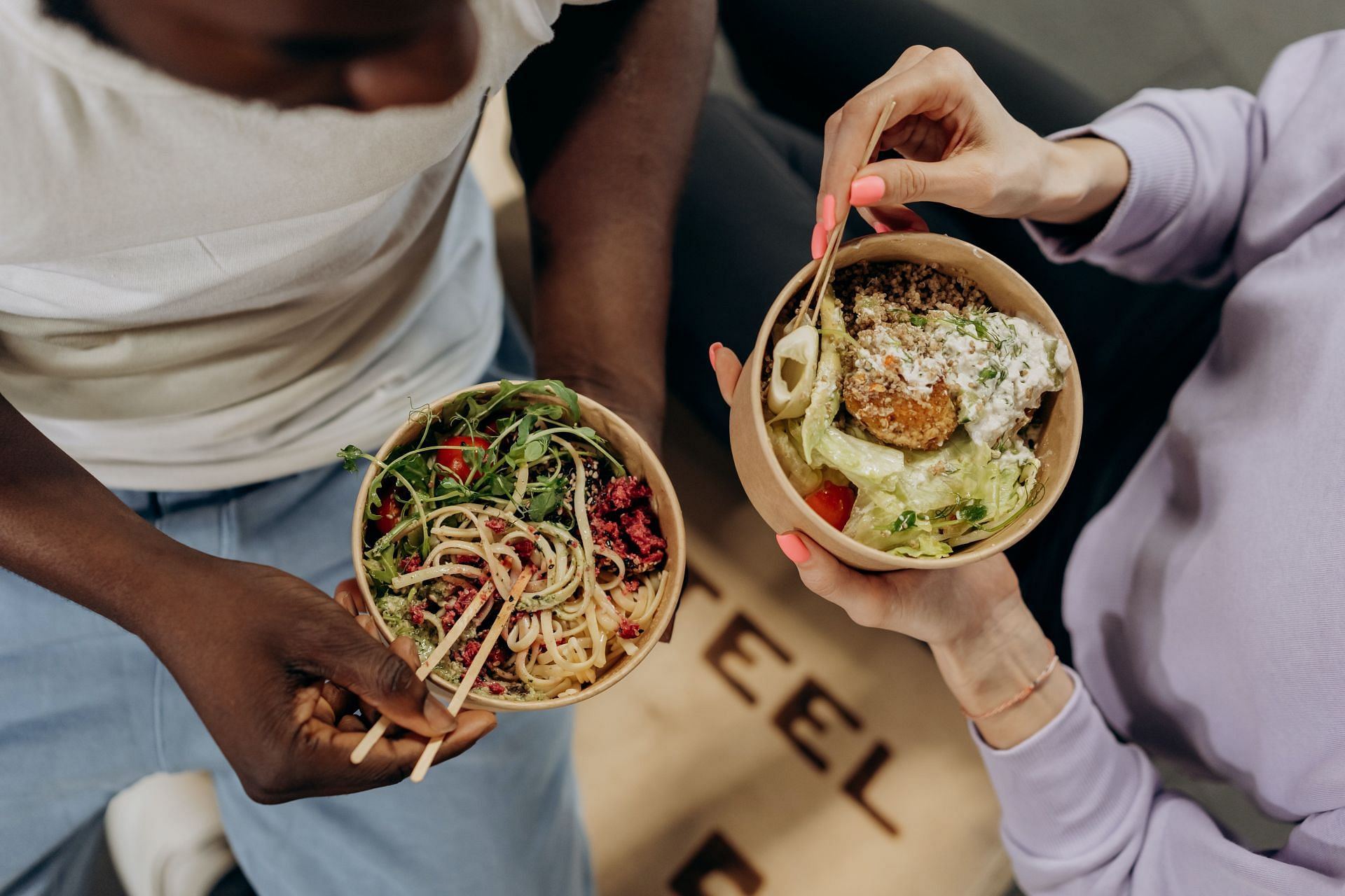 The mood and food connection is real. (Photo via Pexels/Mikhail Nilov)