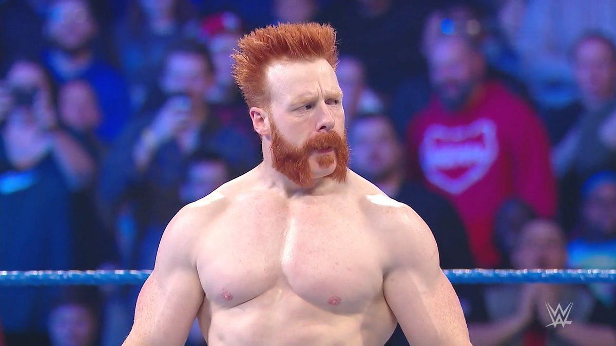 Sheamus was written off TV with a fracture last week