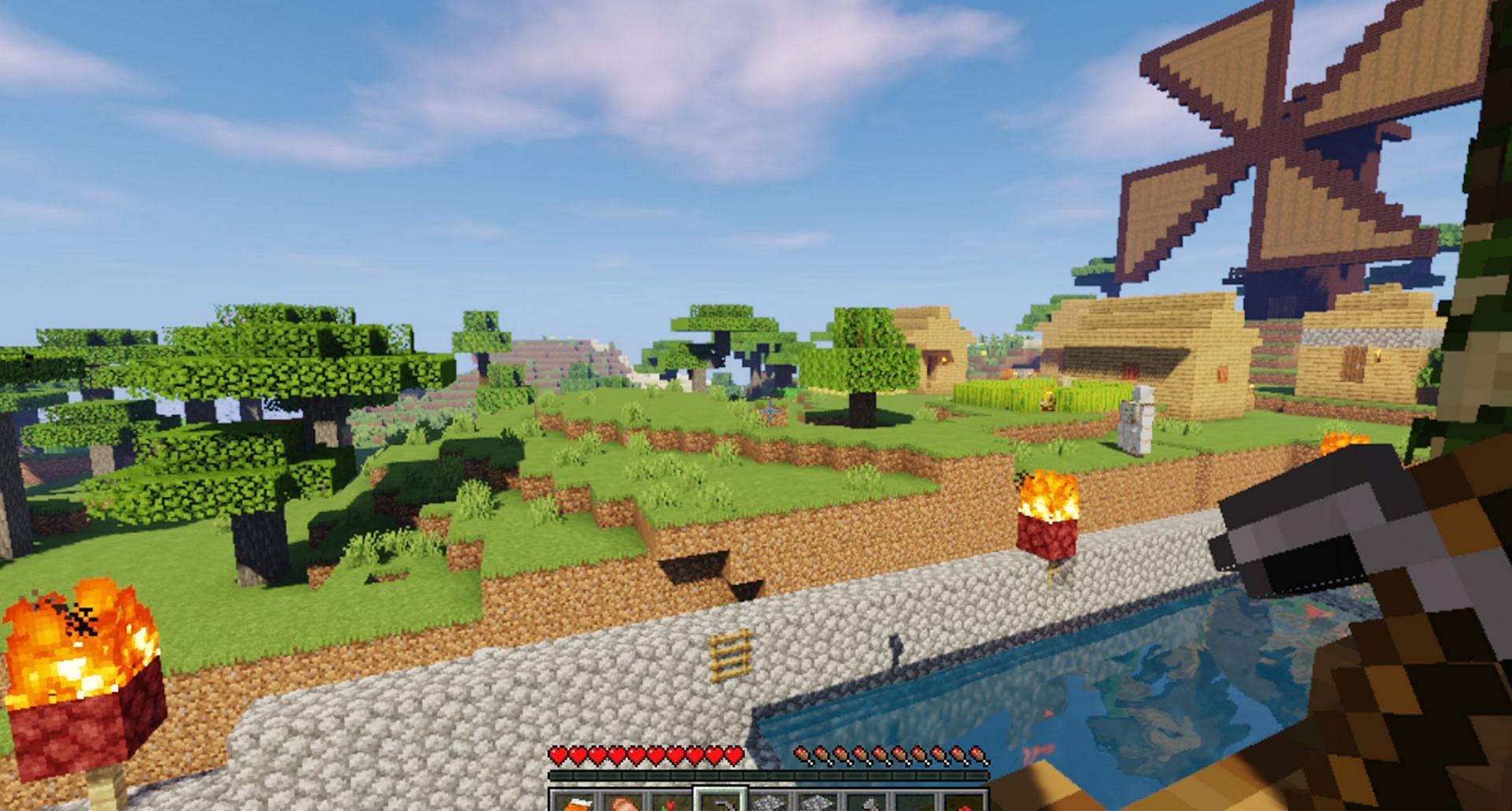 Mods improve the game experience in Minecraft (Image via Spectre Raider)