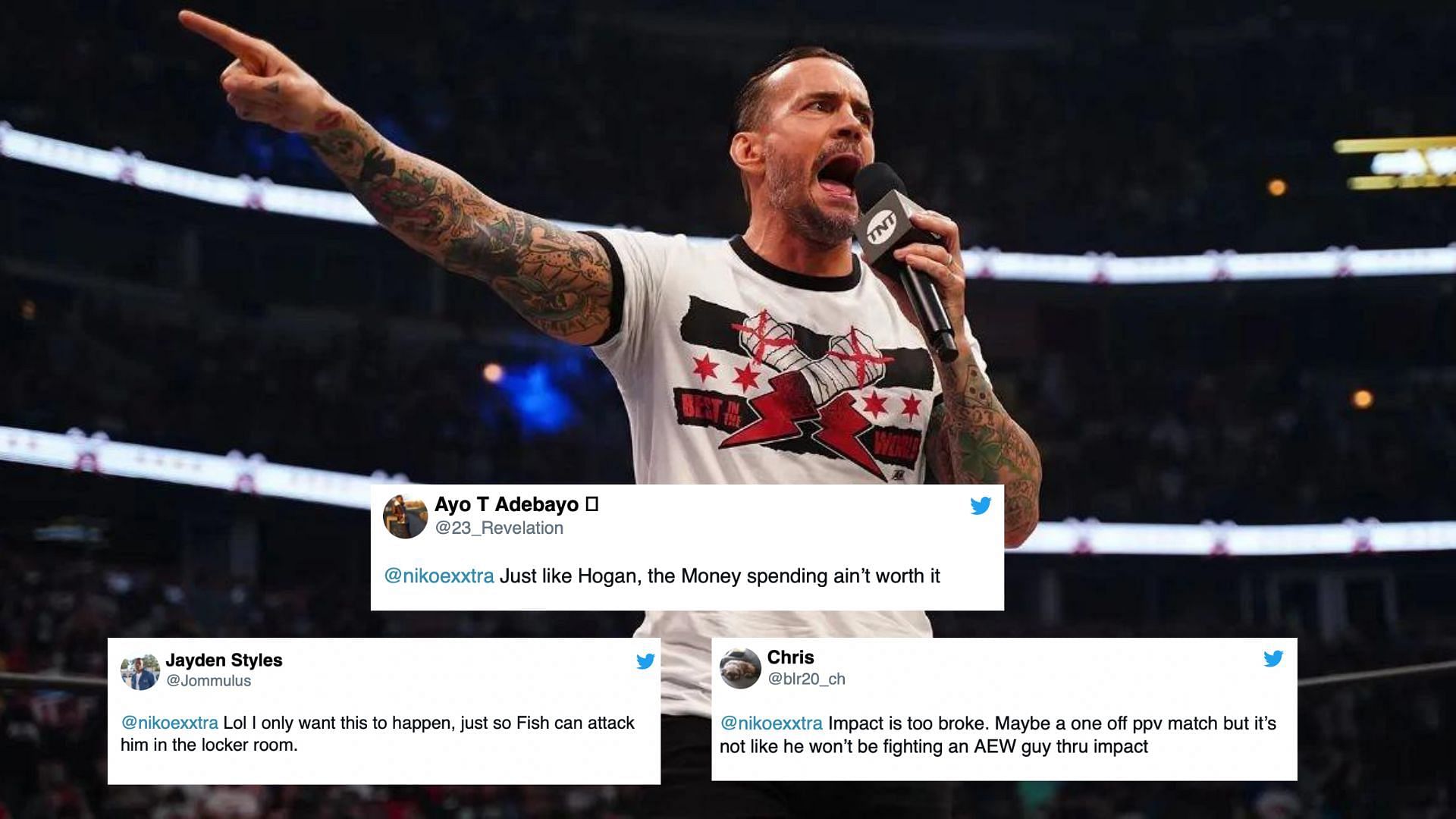 Former AEW World Champion CM Punk