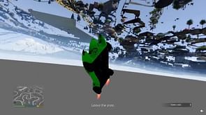 GTA Online player falls through the map but gets back up automatically
