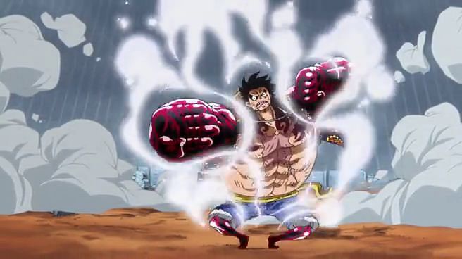 What episode does Luffy use Gear 4?