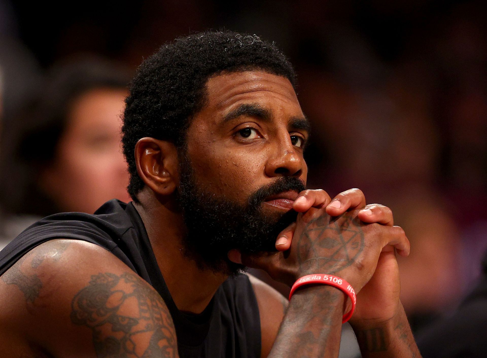 Brooklyn Nets All-Star guard Kyrie Irving.