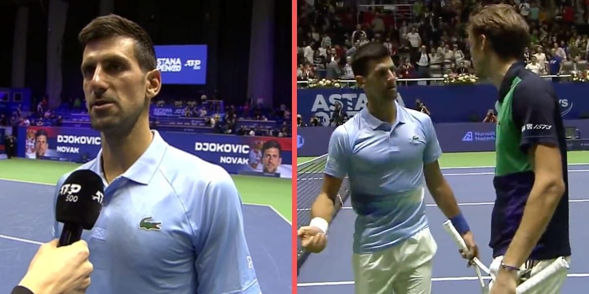 Highlights: Medvedev vs. Djokovic – SF – 2023 Dubai Duty Free