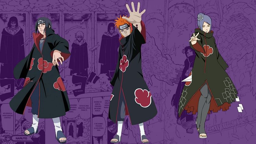 Actors of the Akatsuki Clan. :-)  Anime naruto, Akatsuki, Good manga