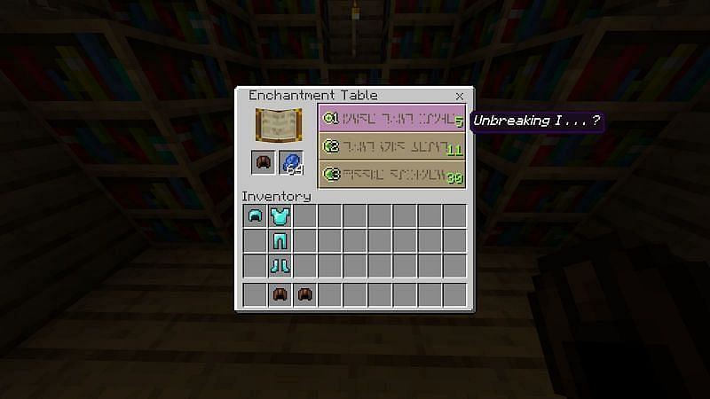 How to Get Protection in Minecraft using Enchantment Table