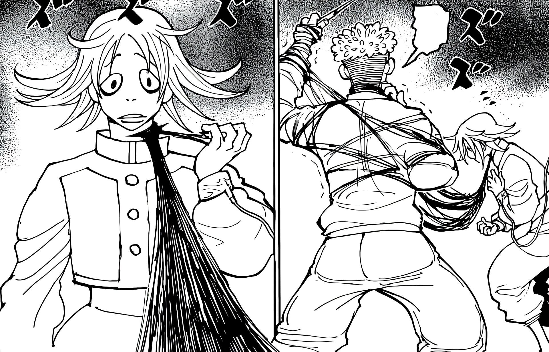 Zakuro as seen in the manga (Image via Shueisha)