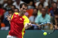 Albert Ramos-Vinolas at the 2022 Davis Cup.