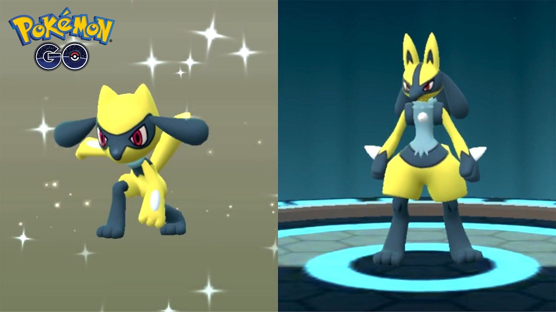 Shiny lucario.