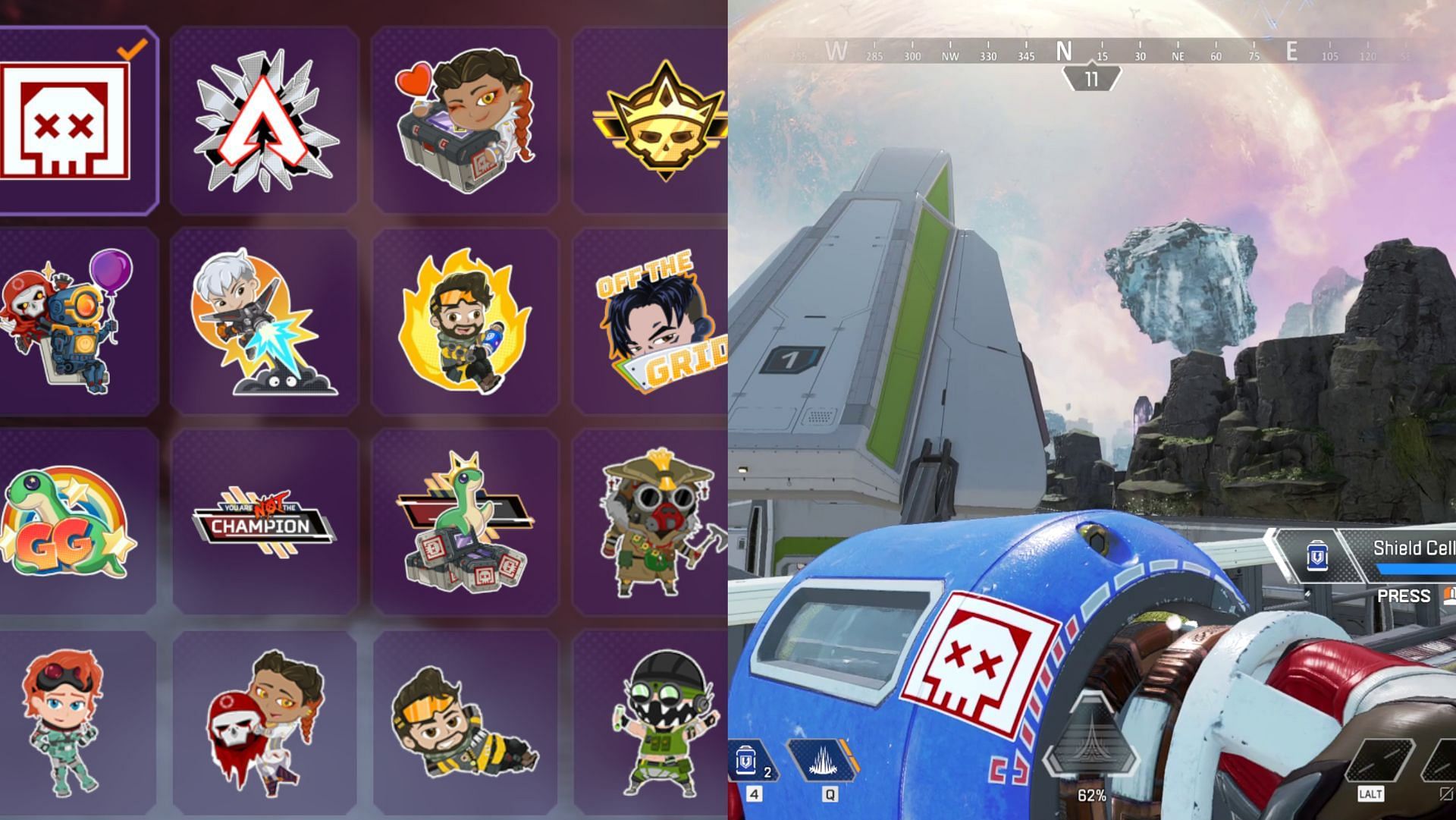 A look into the new in-game cosmetic arriving with Apex Legends Season 15 (Image via EA)