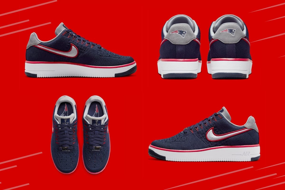 patriots nike air force 1 2019