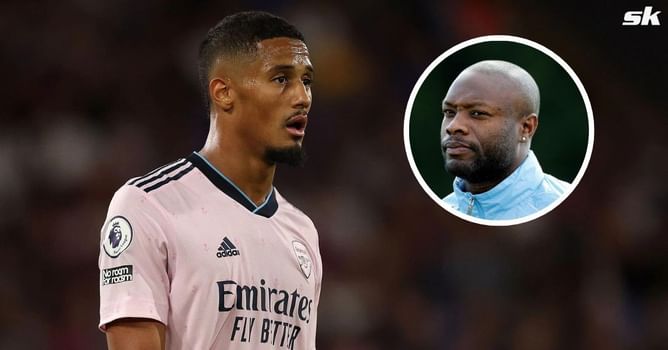 “He doesn’t have that at Arsenal” – William Gallas explains what could take William Saliba to ‘an even higher level’ at the Emirates