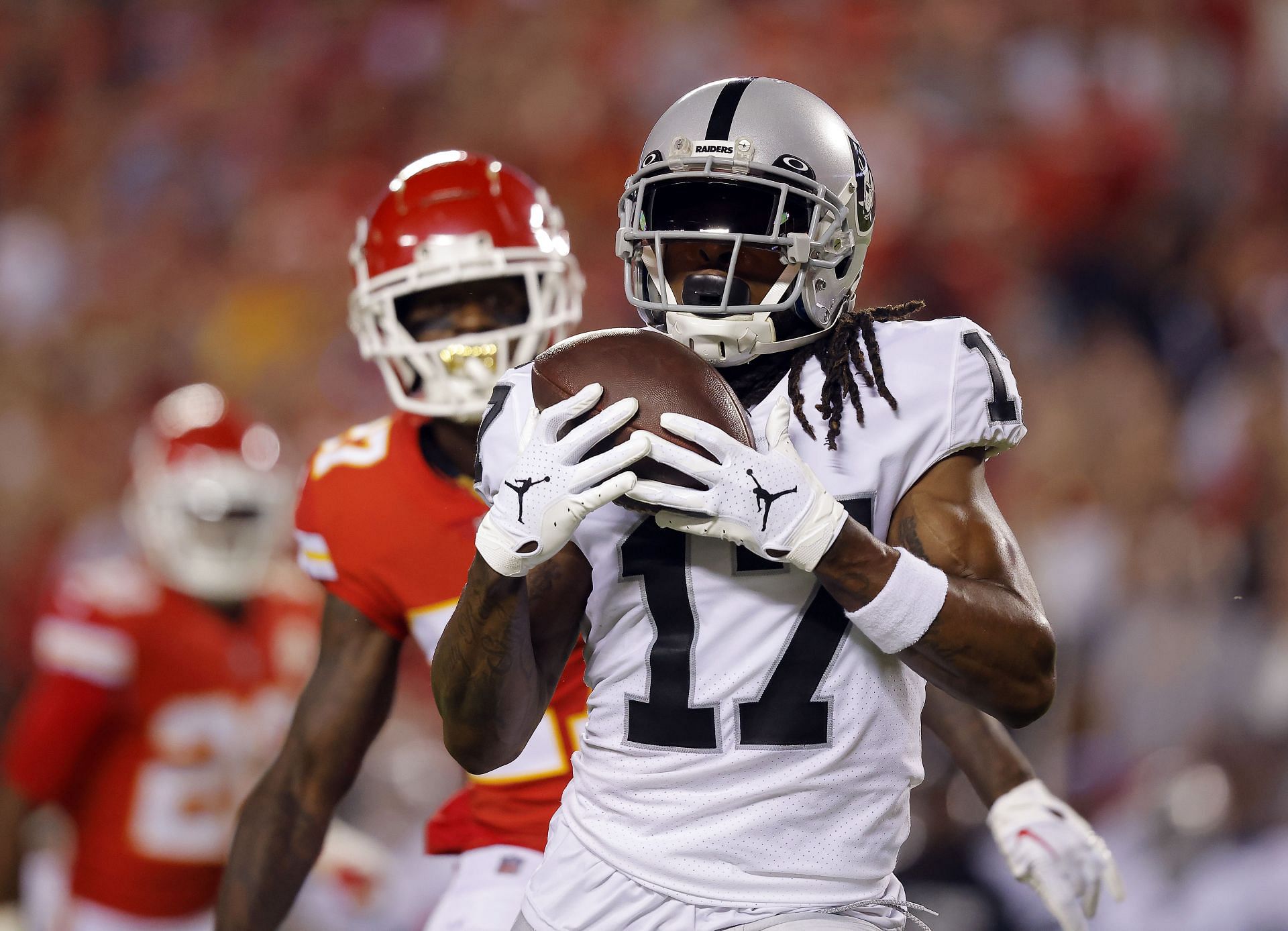 Davante Adams - Las Vegas Raiders v Kansas City Chiefs