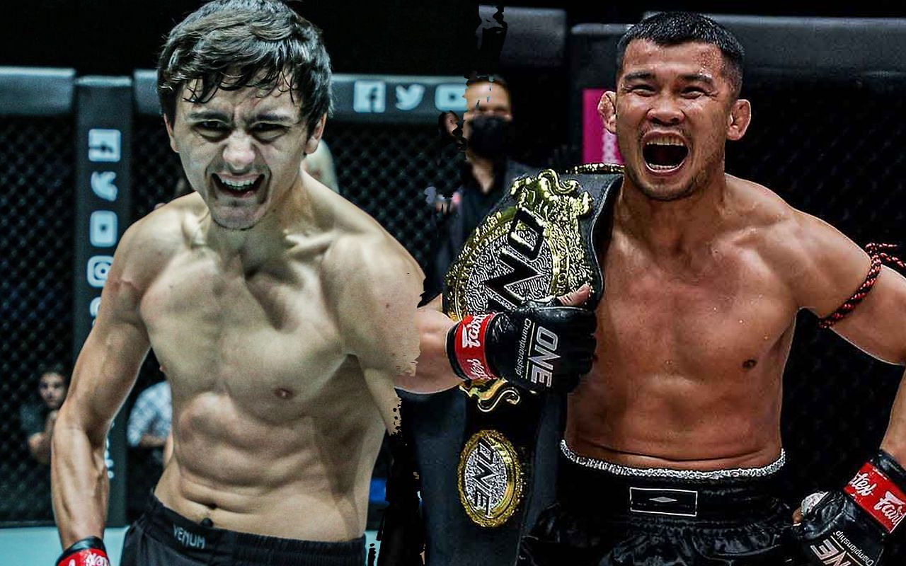 (left)  Alaverdi Ramazanov and (right) Nong-O Gaiyanghadao [Credit: ONE Championship]