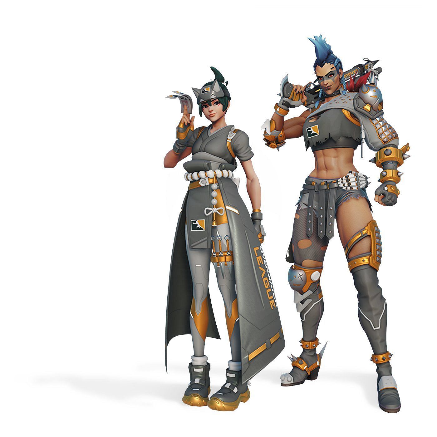 Overwatch League skins, sprays and more (image via Blizzard)