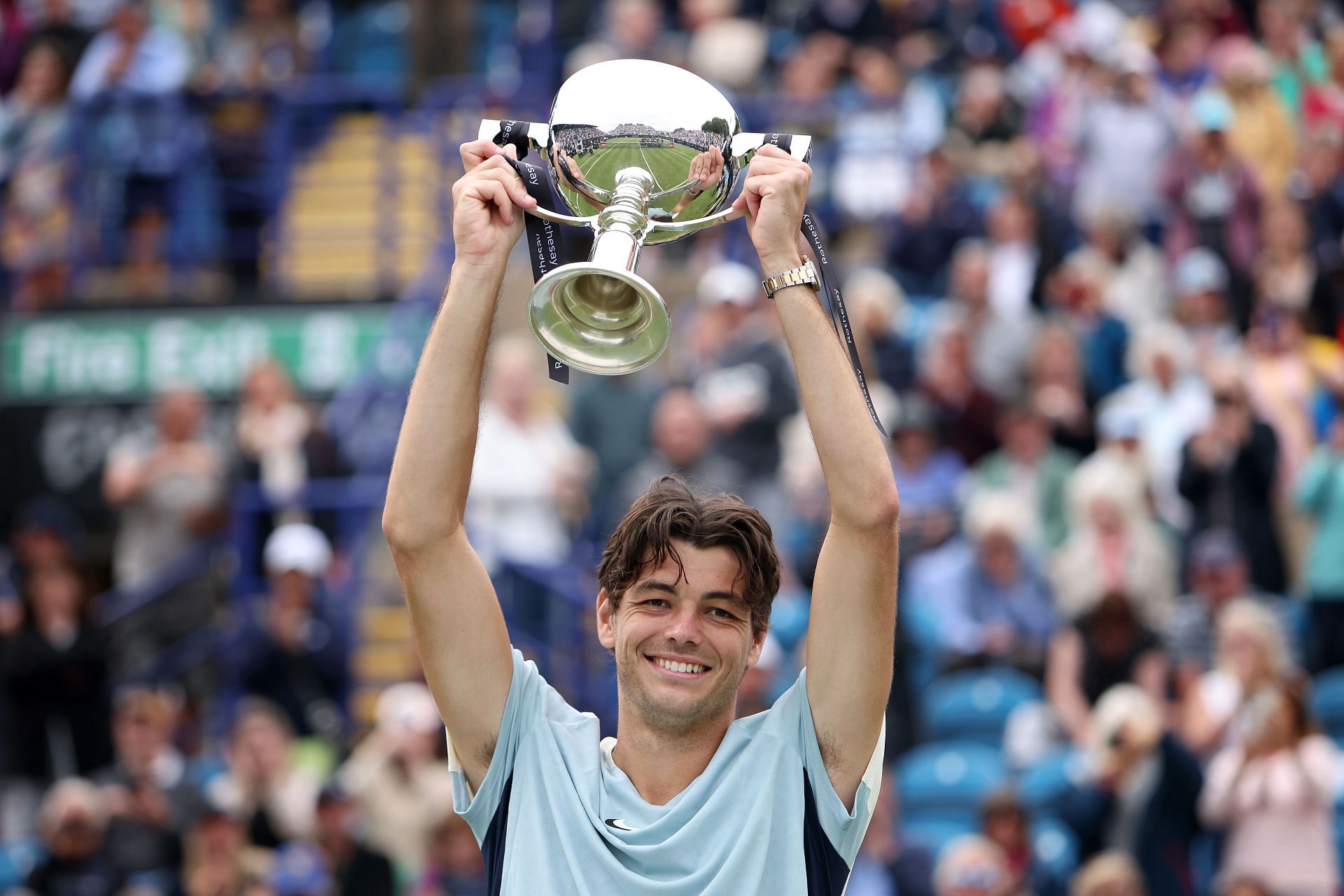 Taylor Fritz at the 2022 Rothesay International Eastbourne.