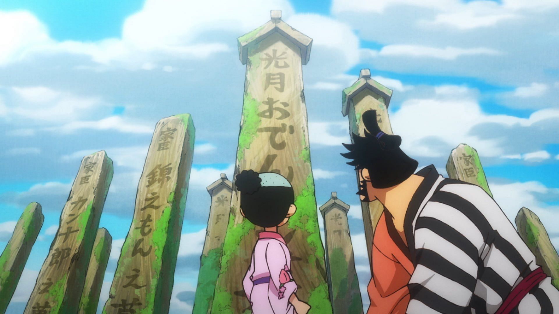 Kin'Emon Und Momonosuke In One Piece Folge 1036 (Bild Via Toei Animation)