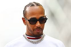 "His age is getting to him"- Fans react to Lewis Hamilton's poor P9 finish at 2022 F1 Singapore GP