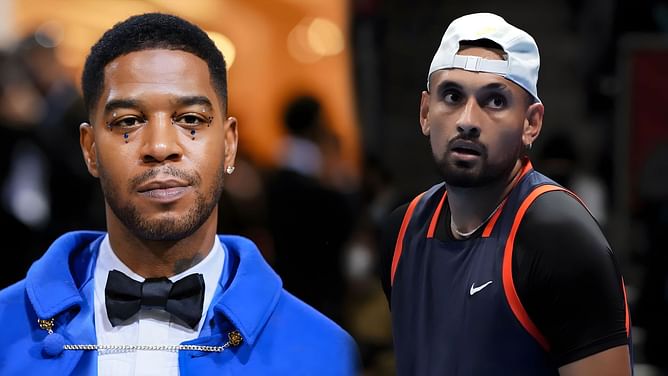 "People are disgusting man, how about he throws bottles at you whilst you work your 9-5" - Nick Kyrgios hits out at fans who targeted rapper Kid Cudi during Miami music festival