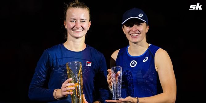 "It was pleasure to share such a stage with you" - Iga Swiatek and Barbora Krejcikova exchange beautiful words on their epic Ostrava Open Final
