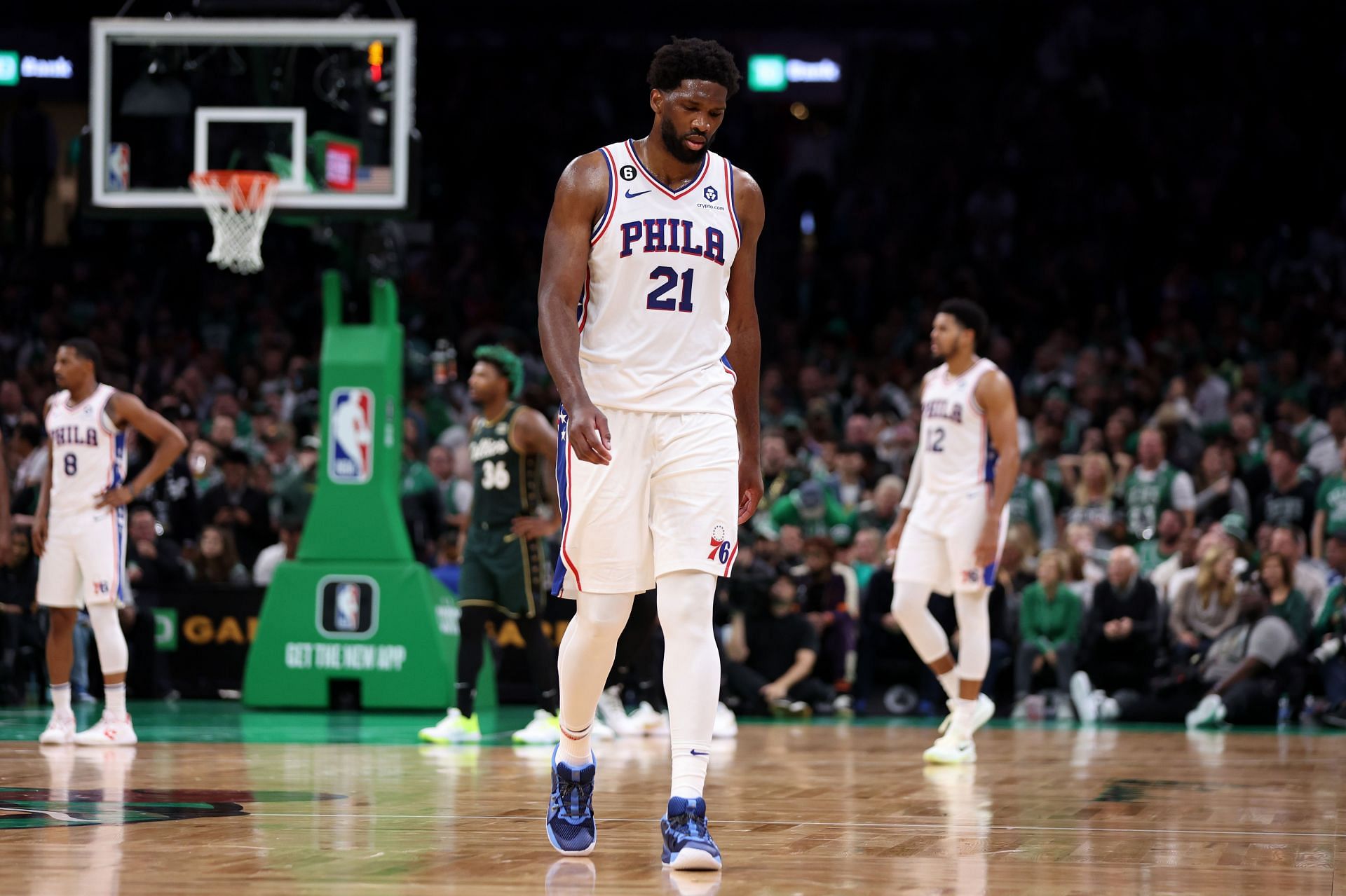 Philadelphia 76ers v Boston Celtics