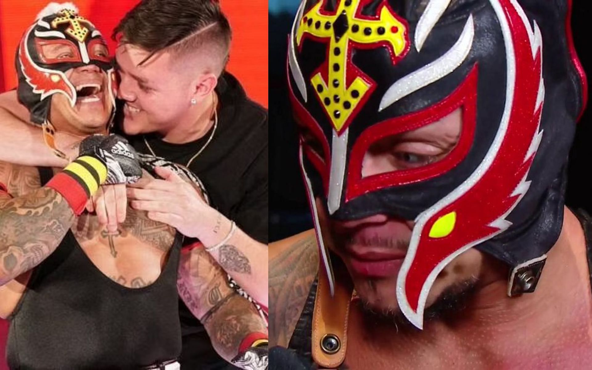 Rey Mysterio threatened to quit so he would not have to face his son Dominik