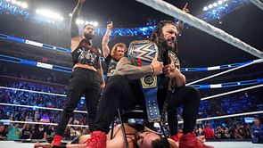 "Literally carrying this show" - Wrestling fans react to Sami Zayn getting confronted by The Bloodline member on WWE SmackDown