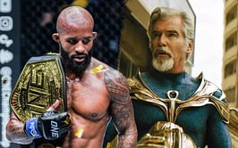 “I actually enjoyed Pierce Brosnan as a superhero” - Demetrious Johnson gushes over former Bond actor’s Black Adam work