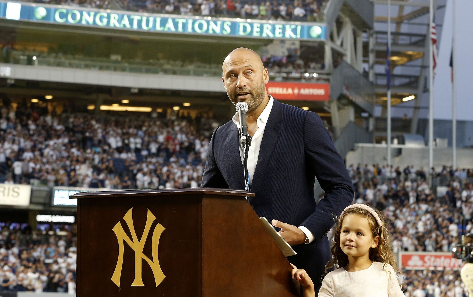 Derek Jeter spent two decades with the New York Yankees, ending a glorious reign with the franchise in 2014