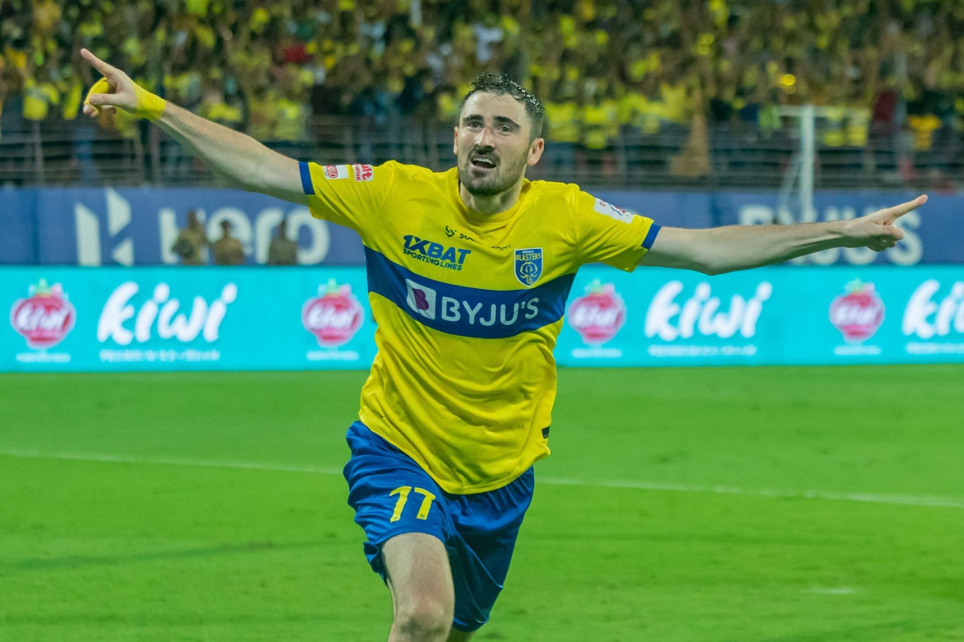 Ivan Kaliuzhnyi turned into a hero on his debut for Kerala Blasters FC (Image Courtesy: ISL)