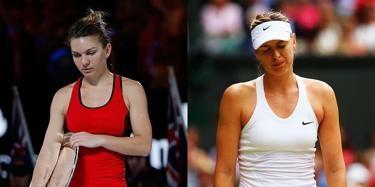 Simona Halep and Maria Sharapova have both been involved in doping controversies