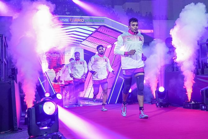 JAI vs GUJ Dream11 prediction: Today's match predicted playing 7s for Jaipur Pink Panthers vs Gujarat Giants Pro Kabaddi 2022, Match 19