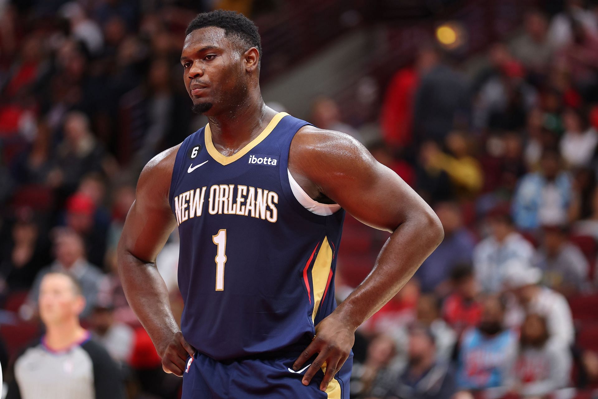 Zion Williamson seems to be ready to dominate the NBA once again (Image via Getty Images)