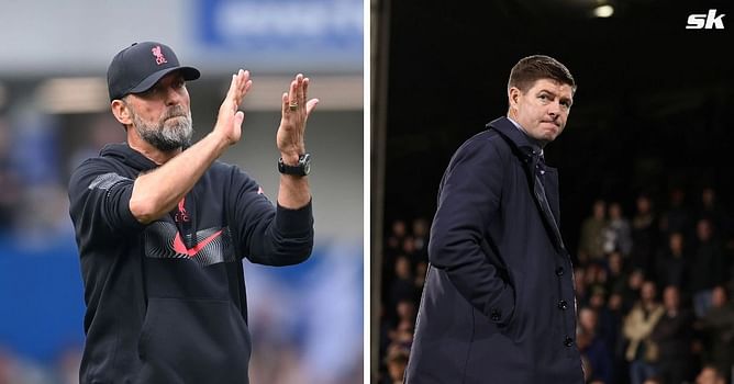 "I am sure he will come back from that" - Jurgen Klopp reveals he had 'quick' chat with Liverpool legend Steven Gerrard after Aston Villa sack