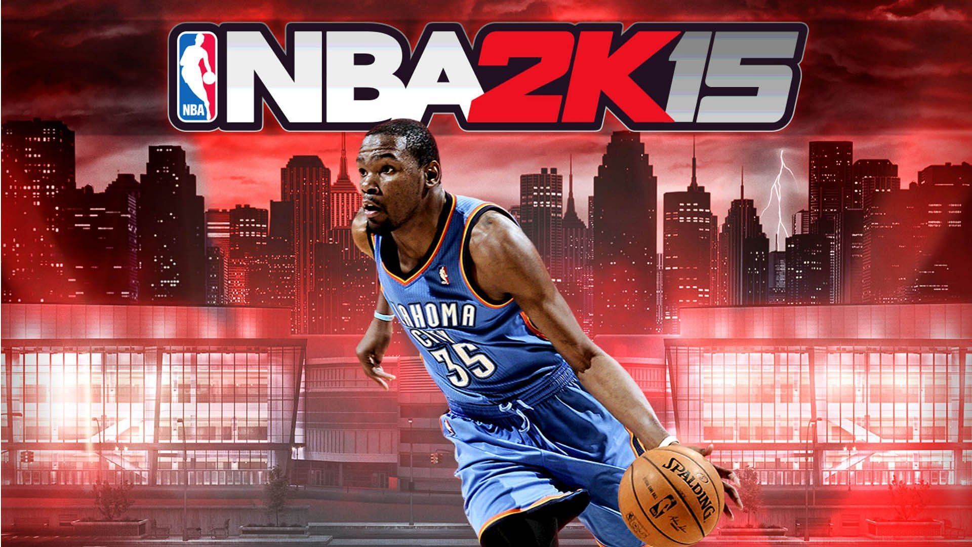 Kevin Durant on the cover of NBA 2K15