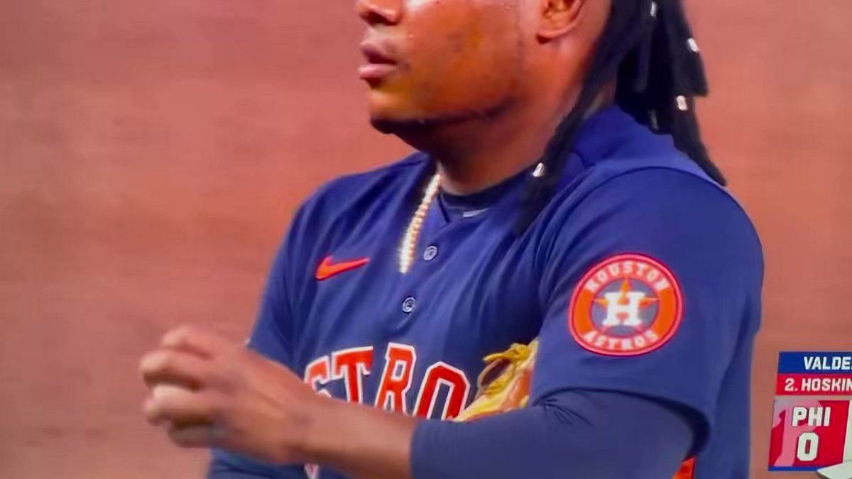 Rumors about Astros Framber Valdez using substance are unfounded