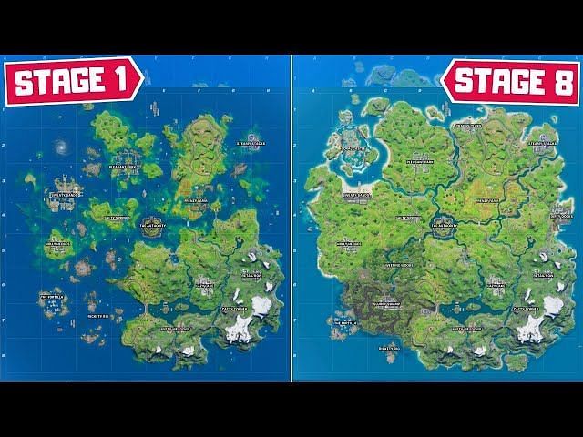 Leaked Fortnite Chapter 4 Season 1 Map True Or Hoax